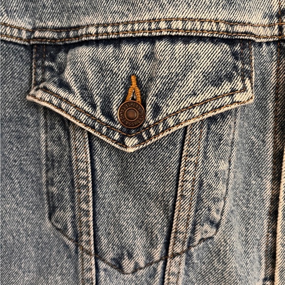 LEVI’S Men’s Relaxed Trucker Denim Jacket Medium Wash Oversized Sz L - Picture 9 of 9